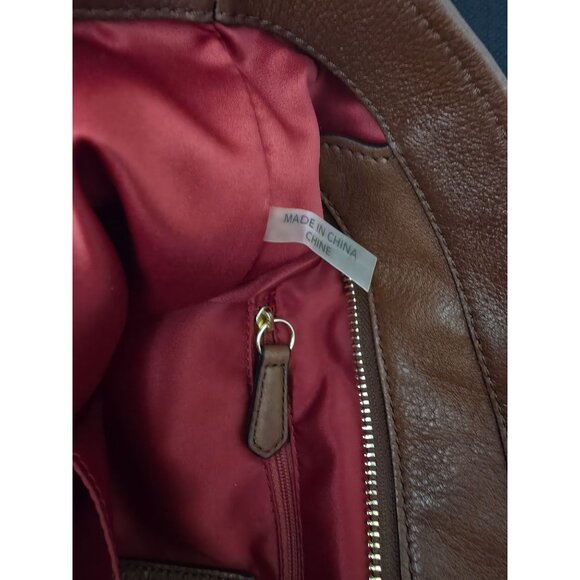 Coach MADISON East West Soft Brown Leather Tote Shoulder Bag Gold Hardware 26769 - Picture 11 of 12